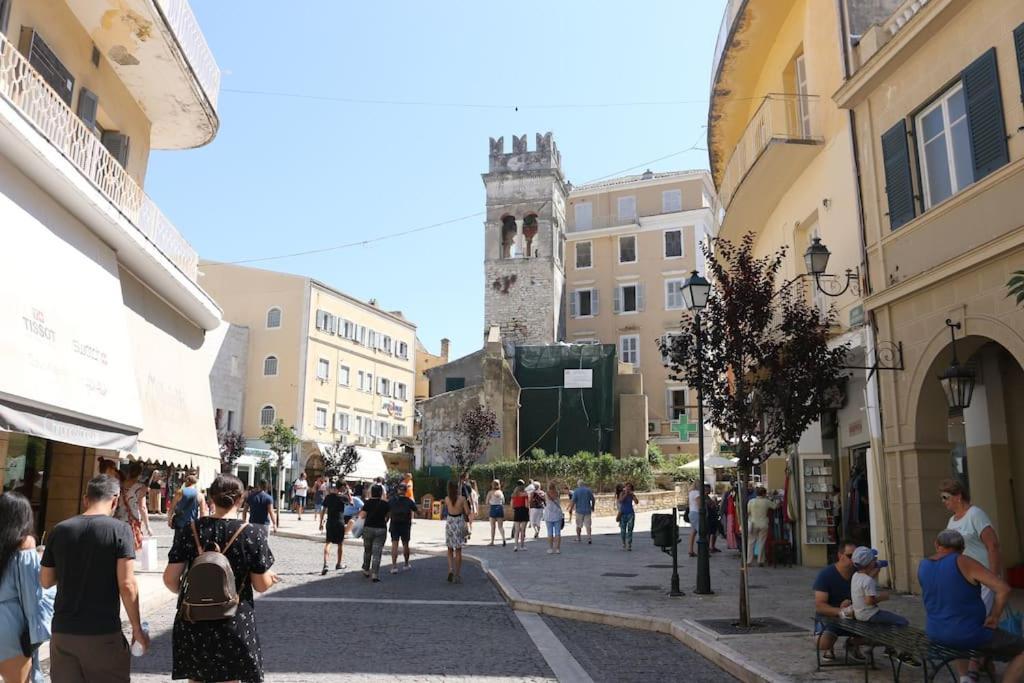 Ferienwohnung Corfu Downtown Exterior foto